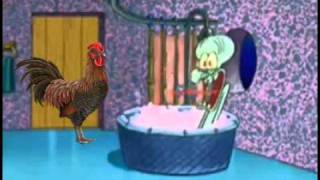 The Rooster Drops By Squidwards House