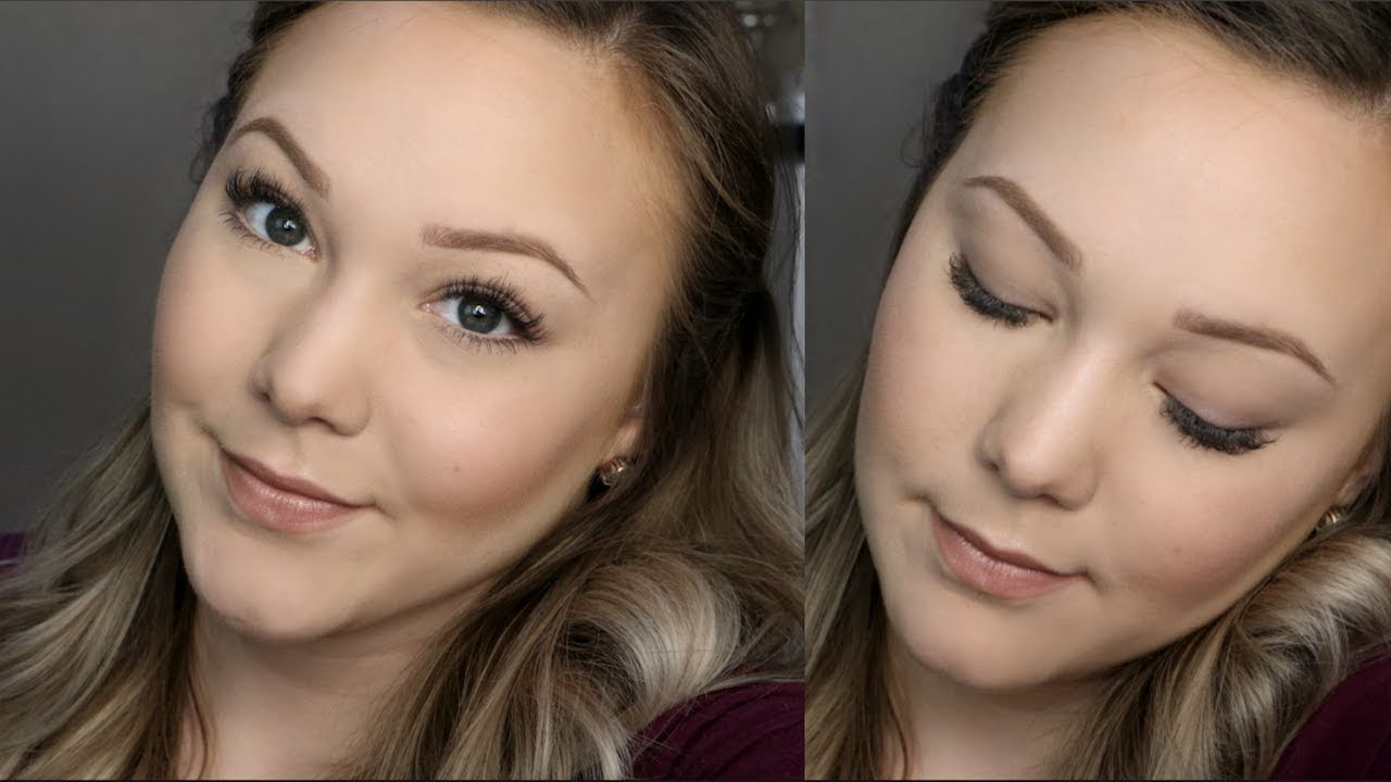 EASY, NATURAL MAKEUP TUTORIAL | Using NO Foundation!! - YouTube