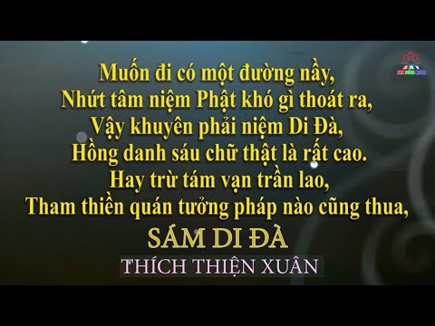 Video Sám Phổ Hiền - Sám ADiĐà (Có Chữ), Giọng đọc hay. - youtube