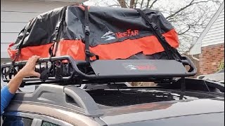 MeeFar Roof Rack Carrier Basket Universal Rooftop Review, extra cargo space that you need for trips screenshot 4