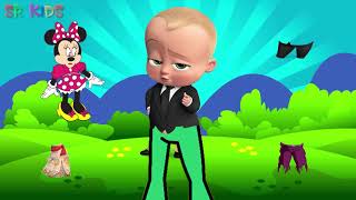 Wrong Dress Boss Baby Hulk Teen Ans Go Moana Finger Family Song And Learn Colors For Kids