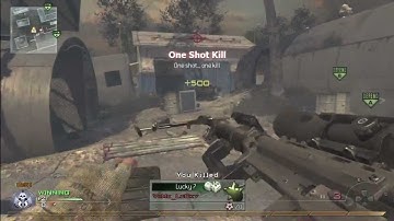 5 Man Clutch Quickscoping l S&D Modern Warfare 2 (HD)