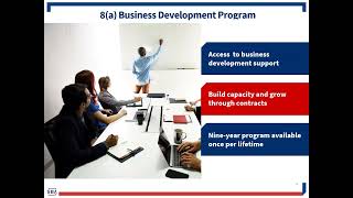 SBA Webinar Tuesday: 8a Business Development Program