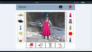 Boardmaker 7 in der Praxis -  Verkleiden mit Stempelvorlage screenshot 5