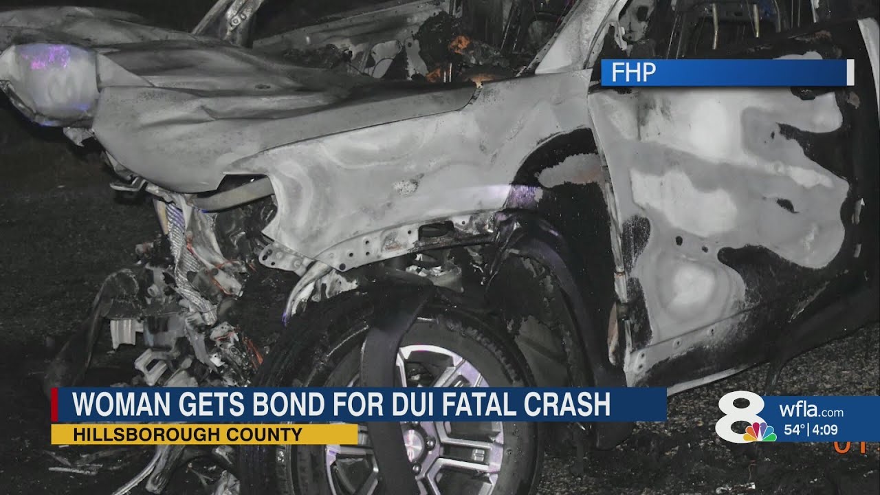 Brandon woman gets bond following fatal DUI crash - YouTube