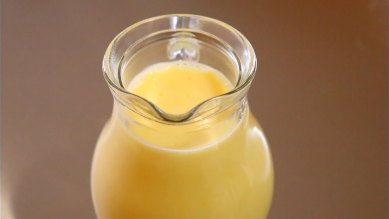 QUICK AND EASY VANILLA SAUCE | ENGLISH CREAM | CREMA ANGLAISE | DESSERT SAUCE