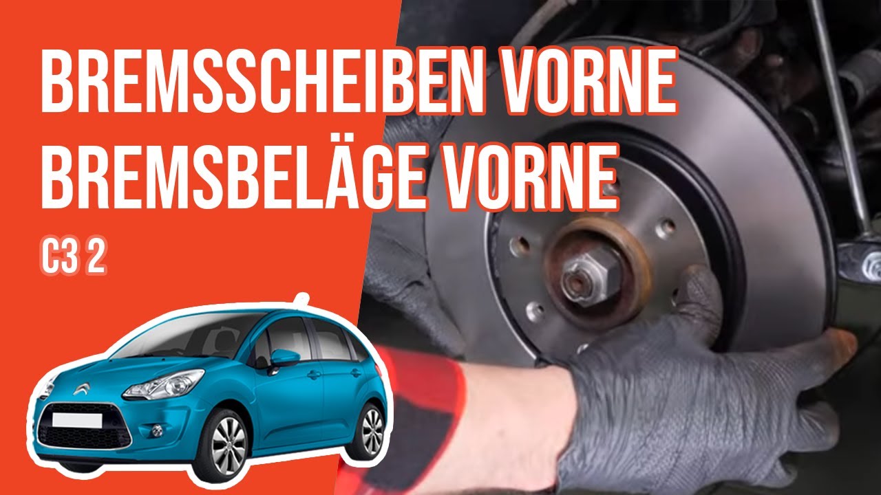 Was Kostet Bremsflüssigkeit Wechseln Bei Atu Wie Citroën C3 2 Bremsscheiben vorne, Bremsbeläge vorne wechseln 🚗