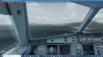 P3D v3 VHHH 香港国際空港 Visual APP 07L A321