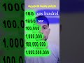 تحدي الأرقام باللغة الإنجليزية 101  