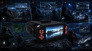 HD Handheld Laser Night Vision Device Real World Nighttime Testing