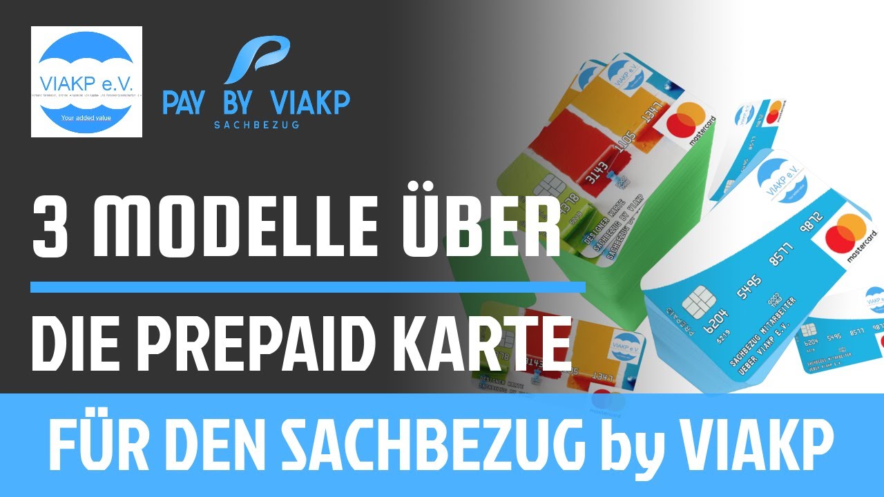 ℹ️ KENNEN SIE DIE 3 MODELLE DER PREPAID KARTE FÜR DEN SACHBEZUG AN MITARBEITER BY VIAKP?💳 YouTube