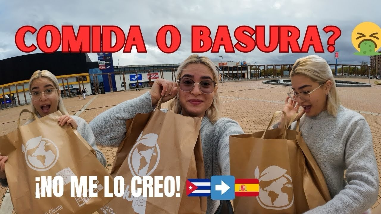 🇨🇺➡️🇪🇸Comida casi gratis en España 😱 | Una cubana te cuenta la verdad🥗