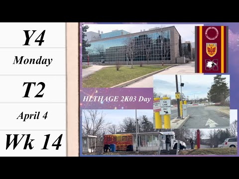 Day in my life | No Commentary, No Music | McMaster University?