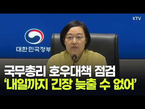 호우 대처상황 점검회의 <strong>국무총리</strong> 모두발언