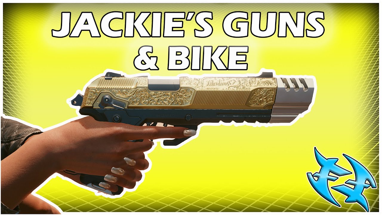 HOW TO GET JACKIE'S GUNS AND BIKE CYBERPUNK 2077 xxfastfingersxx
