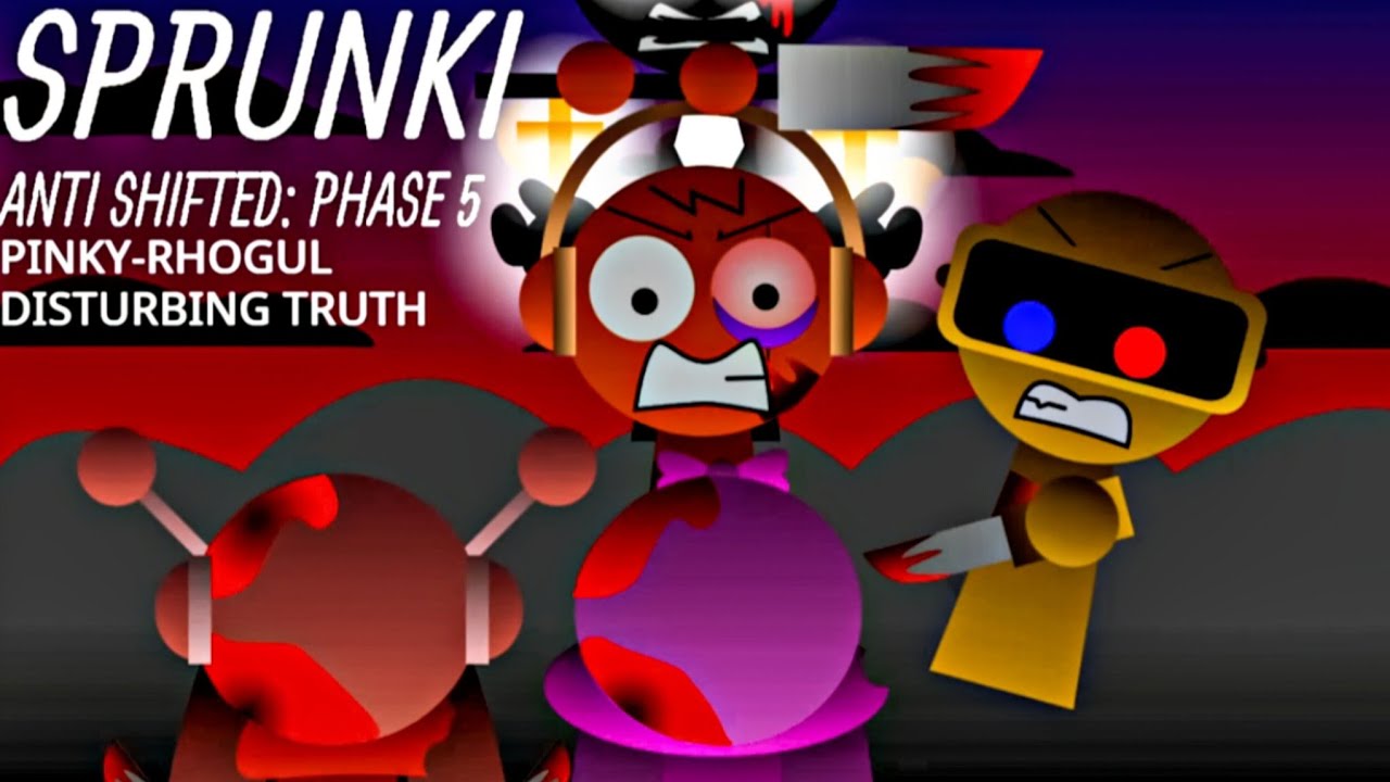 Incredibox Sprunki Anti Shifted Phase 5 Pinky-Rhogul Disturbing Truth / Full Gameplay Showcase 🎮