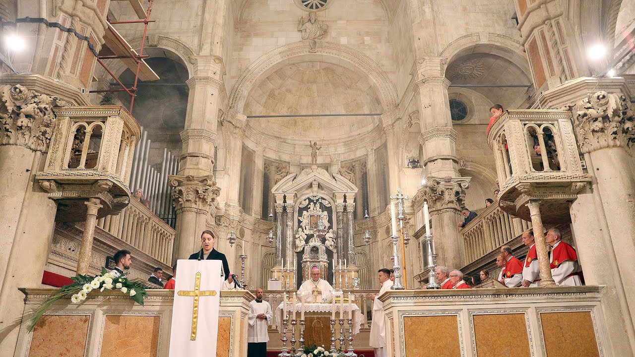 Gdje je ljubav prijateljstvo / Ubi caritas et amor - Misa večere Gospodnje - Šibenik (2024)