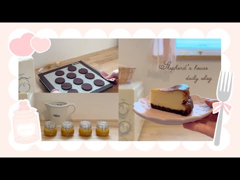 ꒰ ﻿𝗏𝗅𝗈𝗀 ‎꒱ 梅雨のおうち時間☁️˚⊹┊初めての梅仕事┊米粉のチーズケーキ┊cooking vlog┊cheesecake┊Japanese plum preparation┊