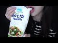 ASMR 그냥 통째로 리코타치즈 짜먹기 Squeeze Ricotta Cheese 