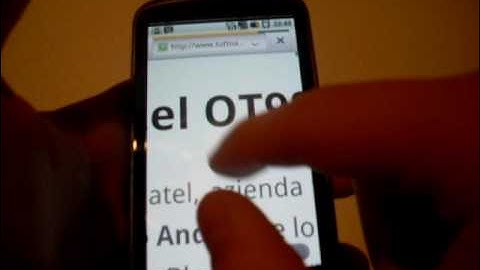 Multitouch on Nexus One Google Phone Android 2.1-update1 ERE27