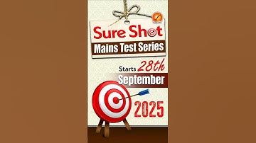 Sure Shot Mains Test Series | Vajiram and Ravi