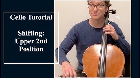 Cello Beginner Level: Shifting to 2nd Position