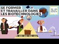 Se former et travailler dans les biotechnologies