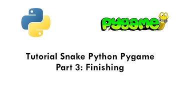Tutorial Membuat Game Snake Menggunakan Python Part 3 - Finishing