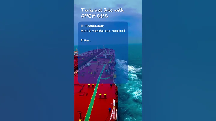Merchant Navy | OPEN CDC Jobs #shorts #merchantnavy #trending #job #career #viral #status #india #yt