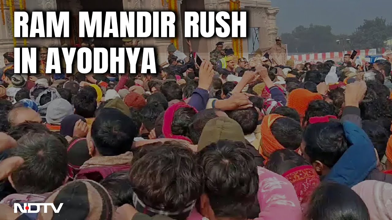 Ayodhya Ram Mandir | Top News Of The Day: Massive Rush Of Devotees To ...