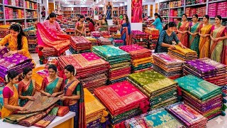 🏭 India’s Biggest Saree Hub Surat 😍 2026 Designer Collection + Wholesale Rates screenshot 1