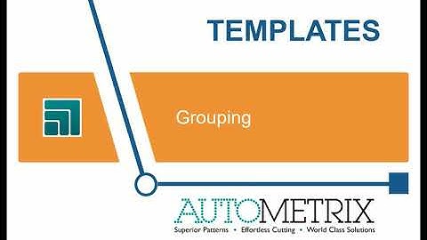 Templates Quickstart 004 - Grouping
