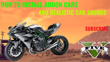 HOW TO INSTALL CAR MODS AND ENGINE SOUNDS IN GTA 5.