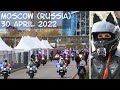 Moscow (Russia): motorcyclists grandly opened the official season-2022/ strong men and pretty girls