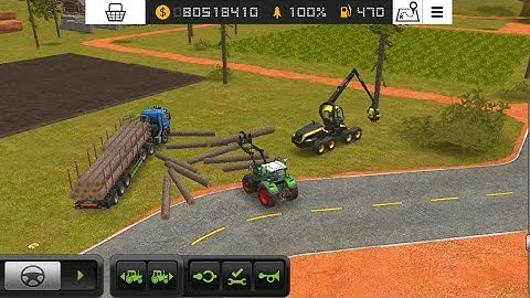 Tree Cutting and Loading in fs 18 , farming Simulator 18 gameplay. #16