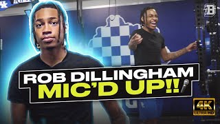 NBA Draft Prospect Rob Dillingham Mic'd Up During INTENSE Kentucky Workout! 🔥 Wealth