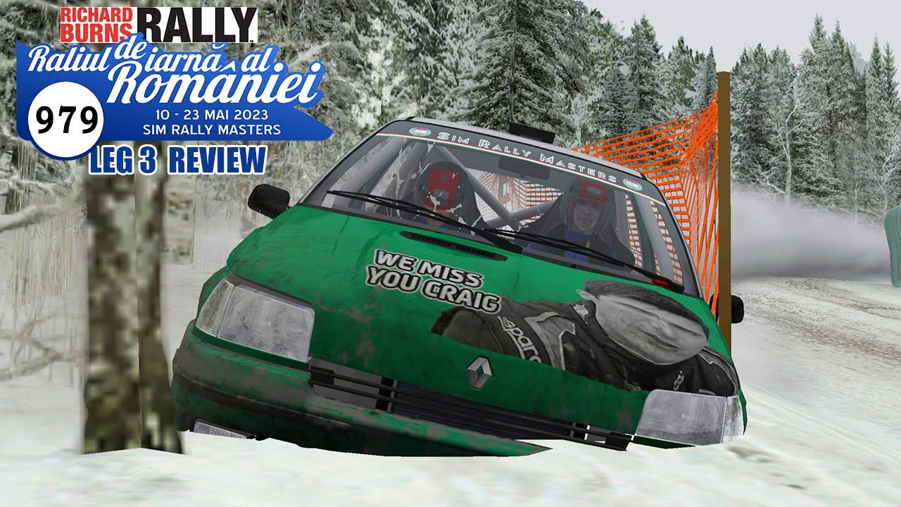 Richard Burns Rally - Sim Rally Masters 2023 round 3 - Romanian Winter ...