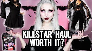 🖤 KILLSTAR TRY ON AND REVIEW🖤 GOTH HAUL: OUTFITS + ACCESSORIES | Vesmedinia screenshot 1