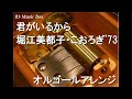 君がいるから/堀江美都子・こおろぎ'73【オルゴール】 (アニメ映画「ドラえもん のび太のパラレル西遊記」ED)