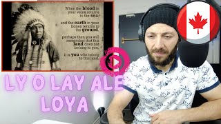  Canada Reacts To Ly O Lay Ale Loya circle Dance  Native Song Reaction