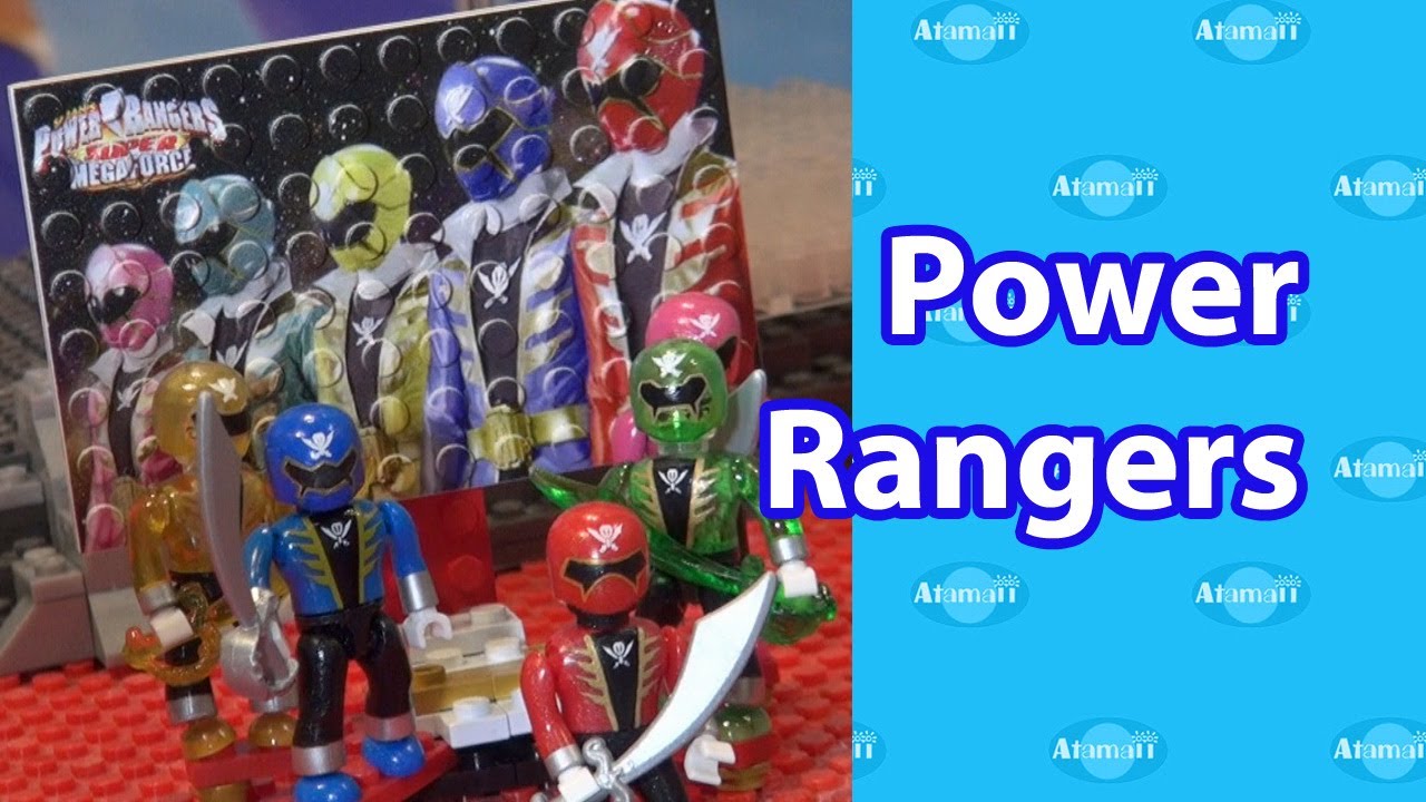 Power Rangers Super Megaforce MEGA Blocks Toys Preview - YouTube