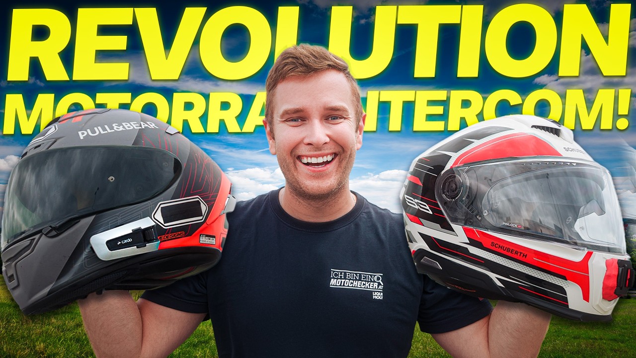 MOTORRADHELM MIT INTERCOM! 700€! SCHUBERTH SC Edge
