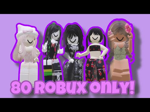 Avatar ideas under 80 Robux! (LOTS OF STYLES)