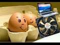 Napravite stalak za hladjenje laptopa od korneta za jaja