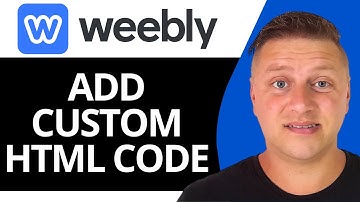 How to Add Custom HTML Code to Weebly | Weebly Tutorial 2025