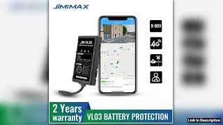JIMIMX JMVL03 4G Vehicle Tracker 990V GPS For Motorcycle Stop Engine Remote Scooter Tracking Car Ag