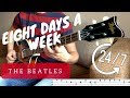 EIGHT DAYS A WEEK - The Beatles | BASS COVER WITH TABS | Höfner 500/1 CT |