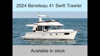 2024 Beneteau 41 Swift Trawler Fly Walk through screenshot 3