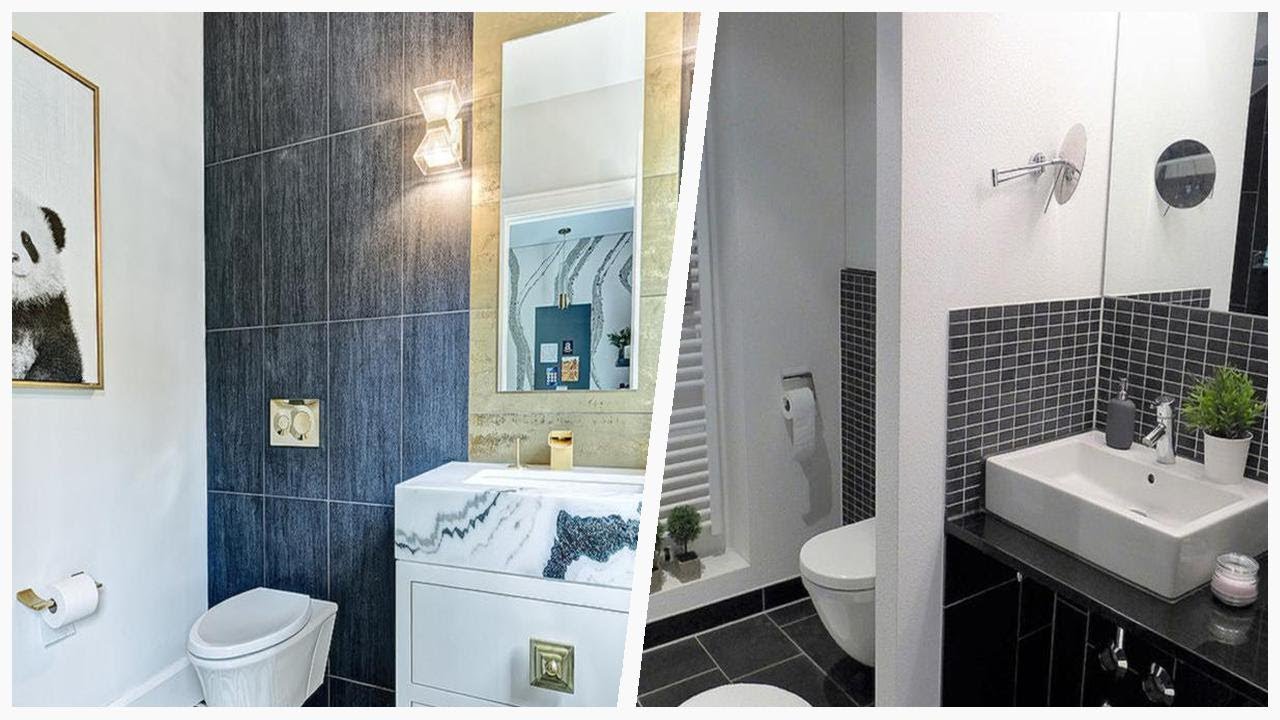 Elevate Your Powder Room with Chic Black Tile Designs | Designer CheatSheet