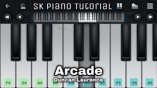 Arcade - Piano Tutorial | Duncan Laurence | Perfect Piano screenshot 4